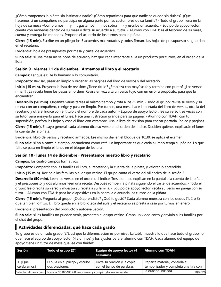 Página 5 de Las tradiciones de diciembre en mi comunidad: libro de versos y recetario de la convivencia