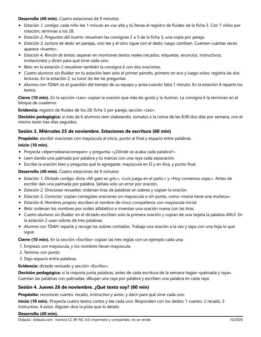 Página 3 de Repaso y evaluación del primer trimestre en 2°: leo, escribo, cuento y resuelvo