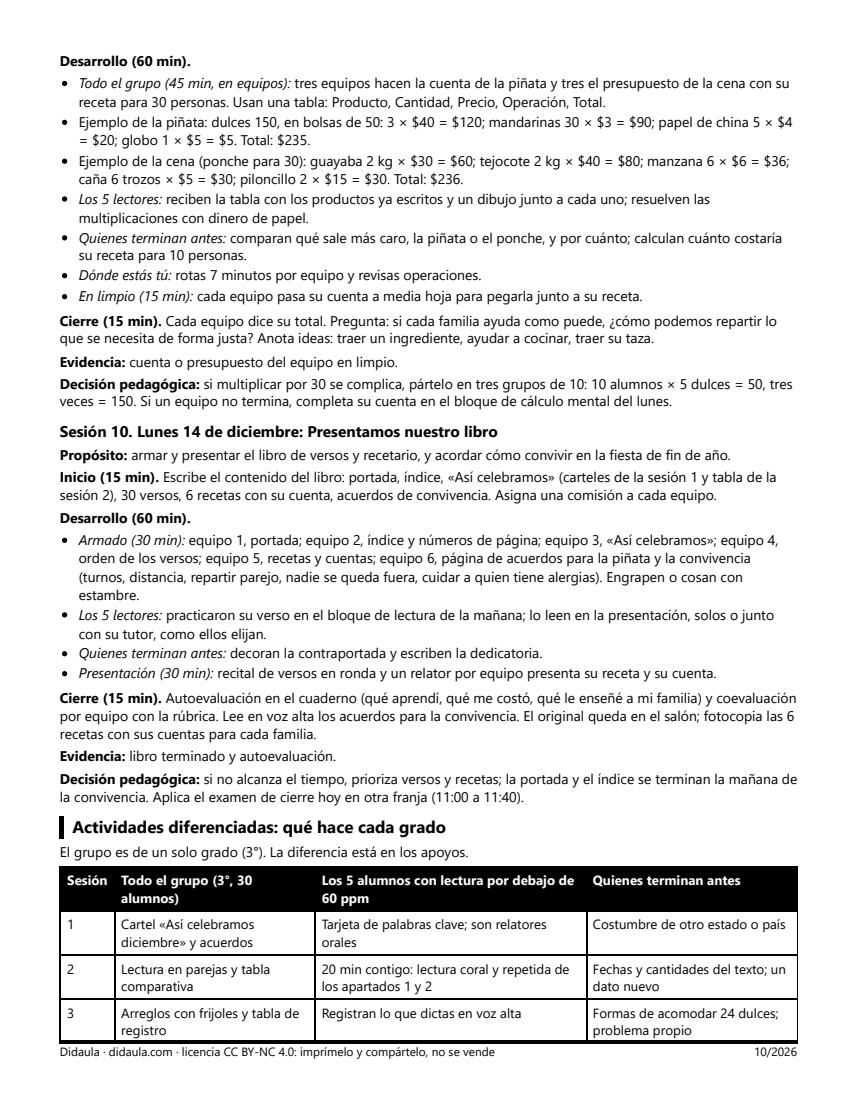 Página 6 de Tradiciones de diciembre en México y en el mundo: libro de versos y recetario de la convivencia