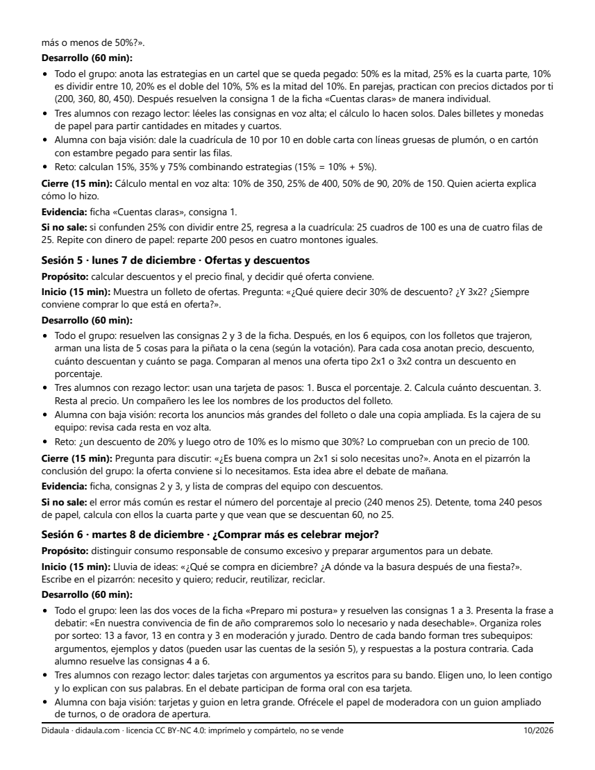 Página 4 de Versos, sabores y cuentas claras: la convivencia de fin de año de 6°