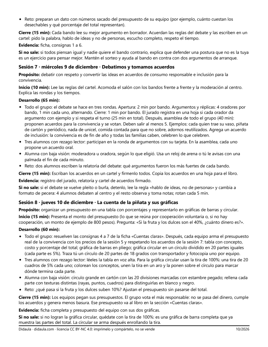 Página 5 de Versos, sabores y cuentas claras: la convivencia de fin de año de 6°