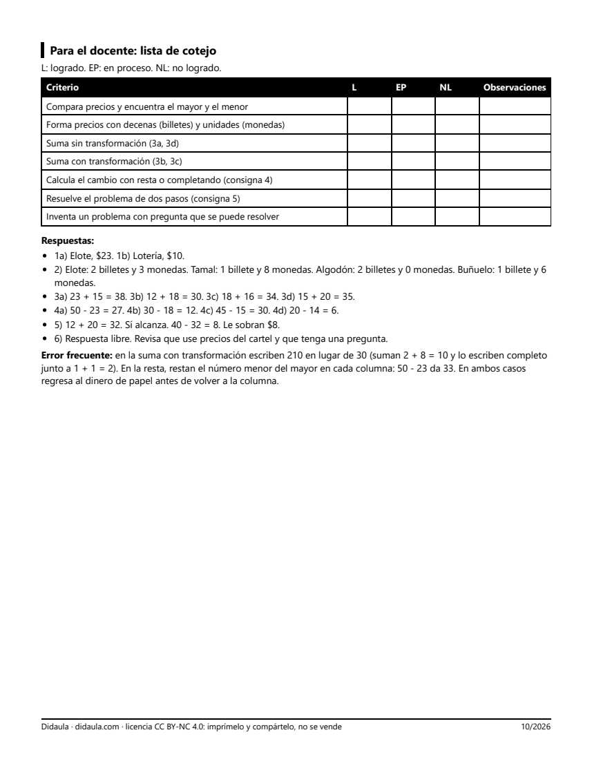 Página 3 de Las cuentas de la feria