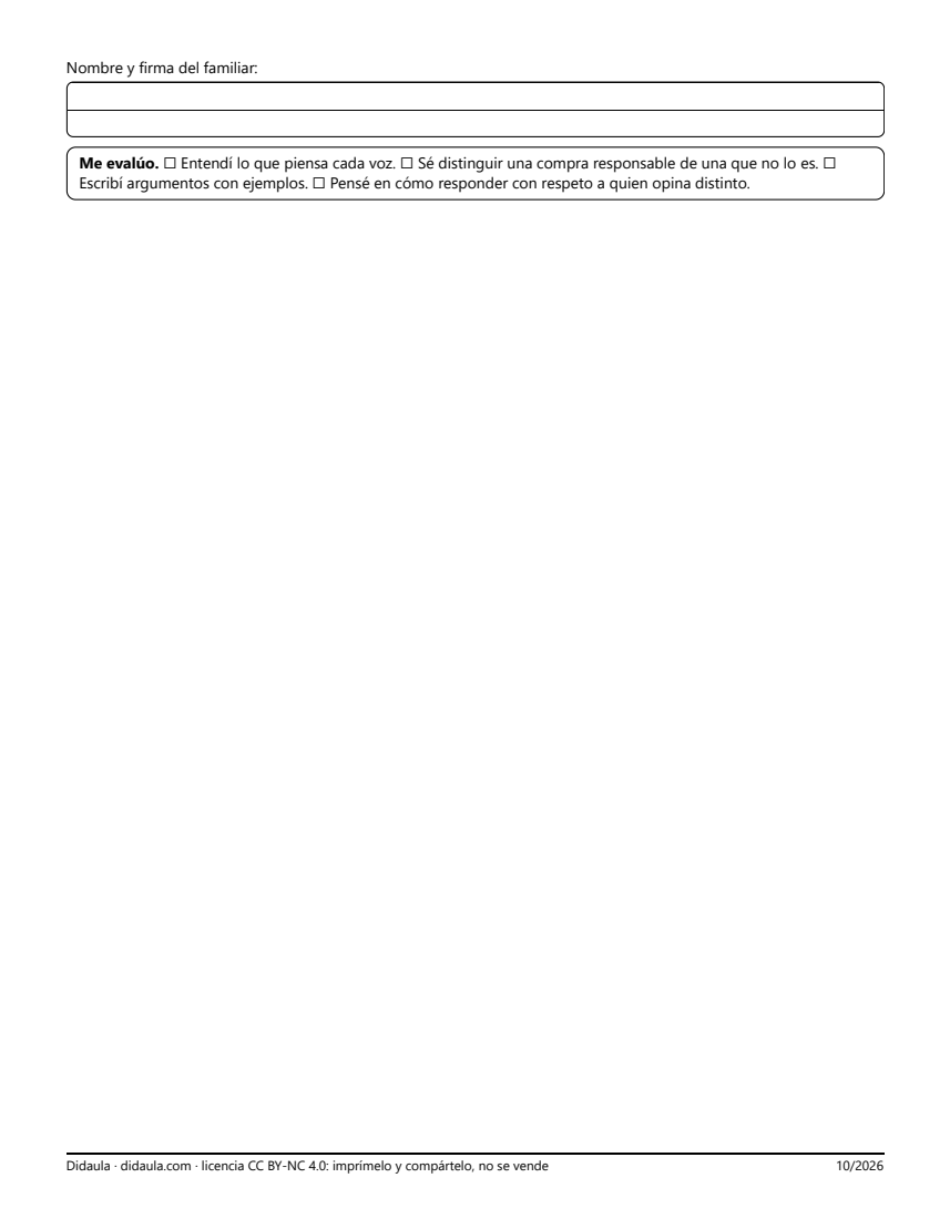Página 3 de Preparo mi postura: ¿comprar más es celebrar mejor?
