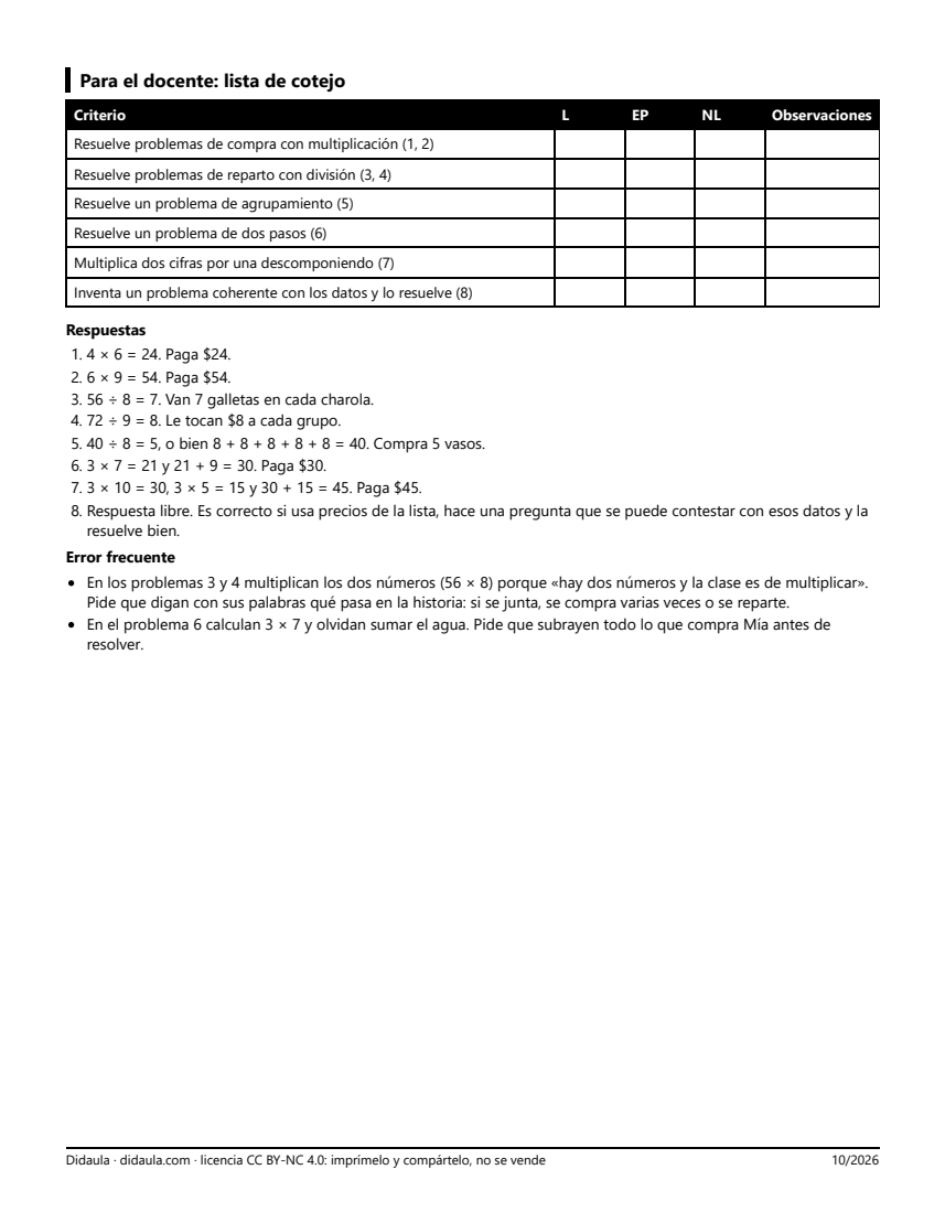 Página 3 de Problemas de la cooperativa escolar