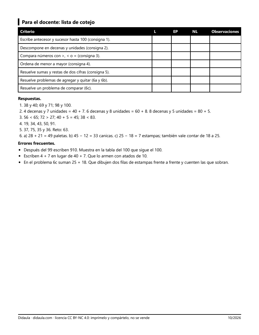 Página 3 de Números, sumas, restas y problemas