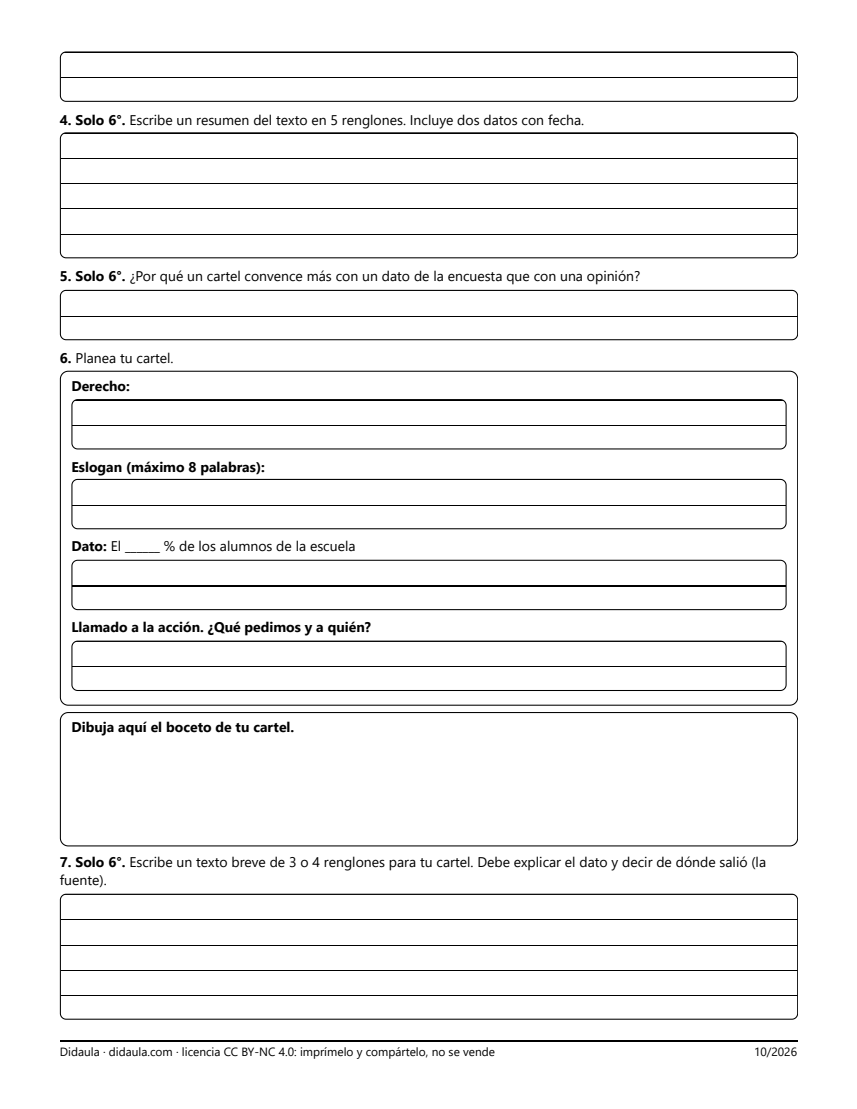 Página 2 de Datos, opiniones y mensajes para una campaña