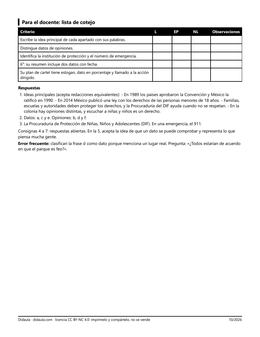 Página 4 de Datos, opiniones y mensajes para una campaña